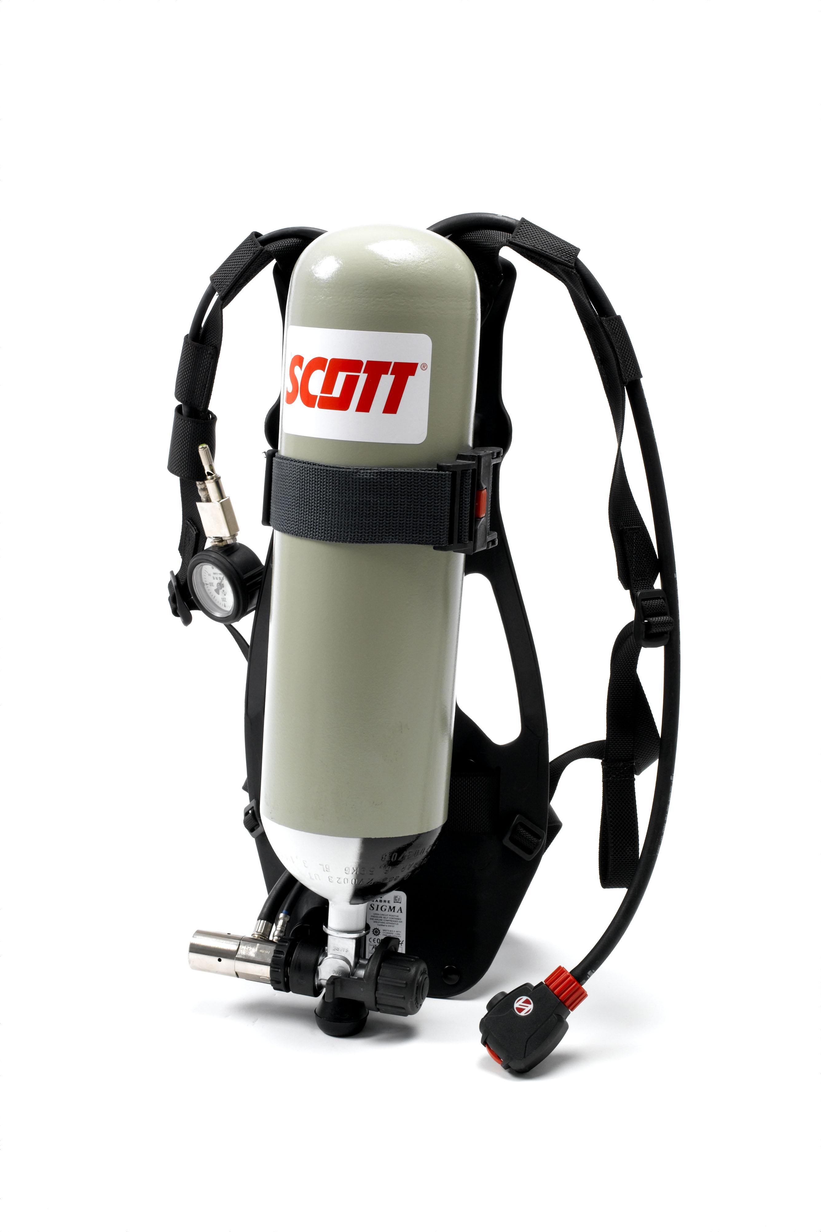 Αναπνευστική Συσκευή SCBA Sigma-2-Vision Type 2 (πλάτη με μάσκα)