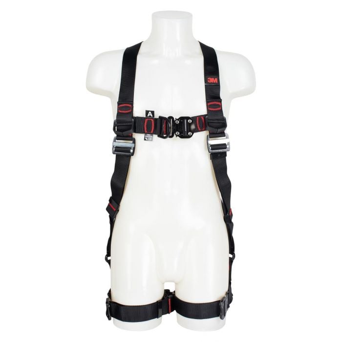 Fall Arrest Harness 3M™ Protecta® Standard Vest Style with Horizontal Leg Straps M/L Size 1161643